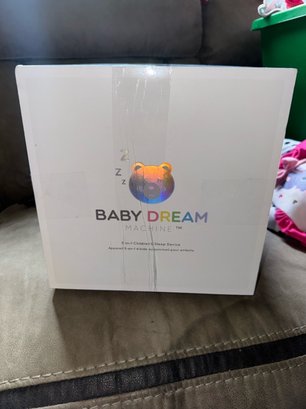 Kohl's White Bear-Shaped Baby Sound & Night Light Machine